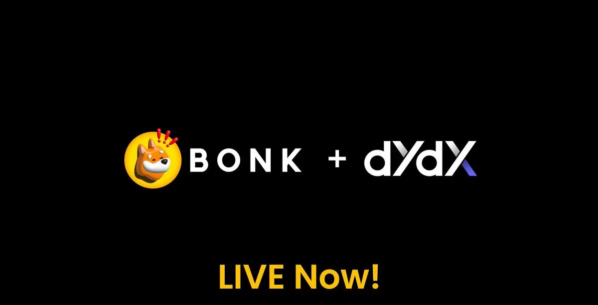 Bonk uruchamia BONKTrade: DEX oparty na społeczności, zasilany przez dYdX