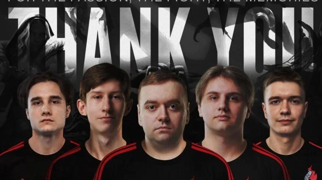 Passion UA rozwiązuje skład Dota 2 i wstrzymuje swoją działalność w tej dyscyplinie
