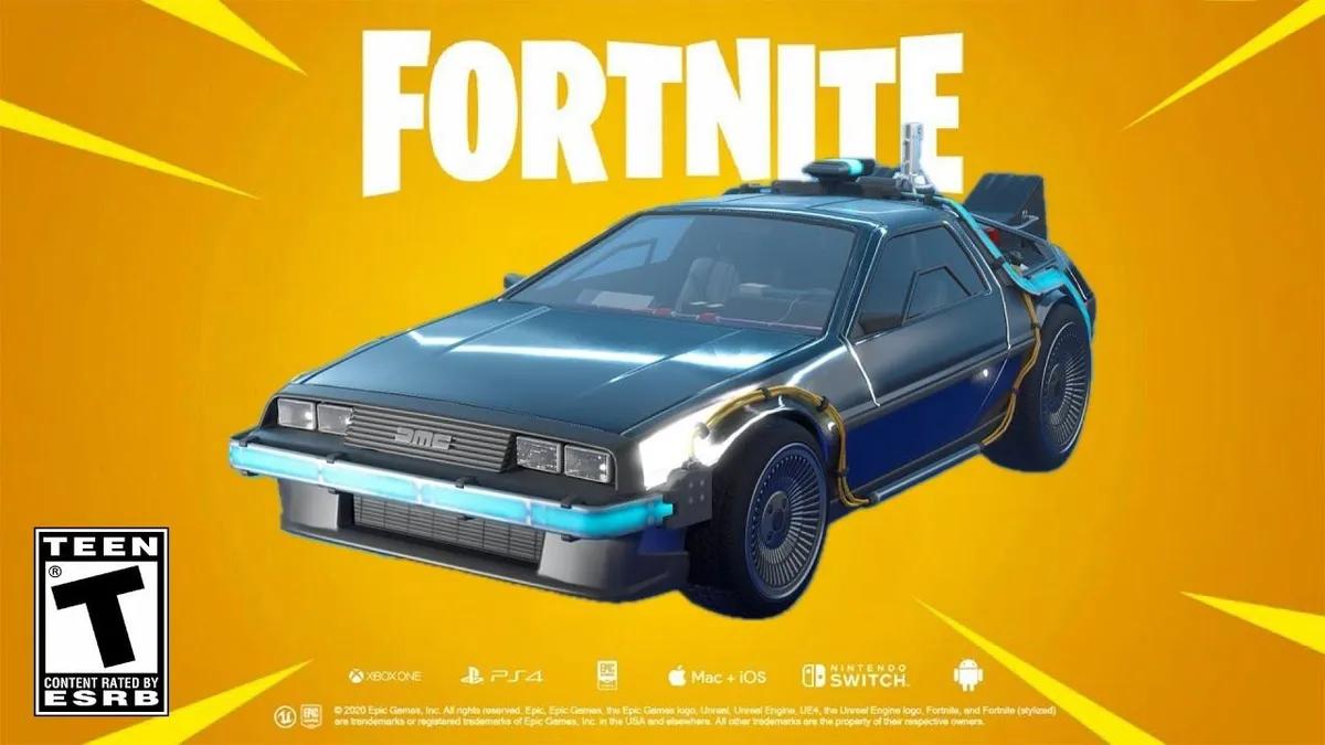 Fortnite wita DeLoreana z Powrotu do przyszłości - oto jak go zdobyć