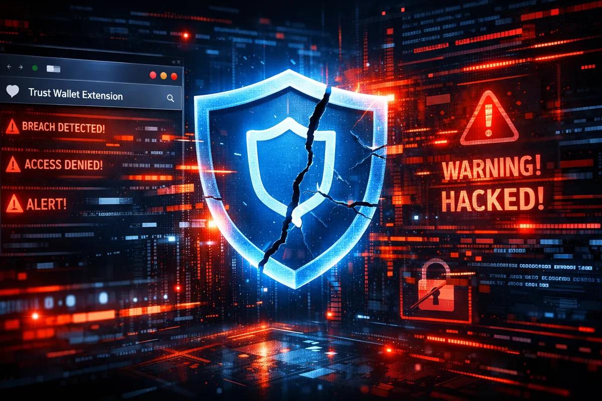 Możliwe włamanie do rozszerzenia przeglądarki Trust Wallet: miliony skradziono użytkownikom