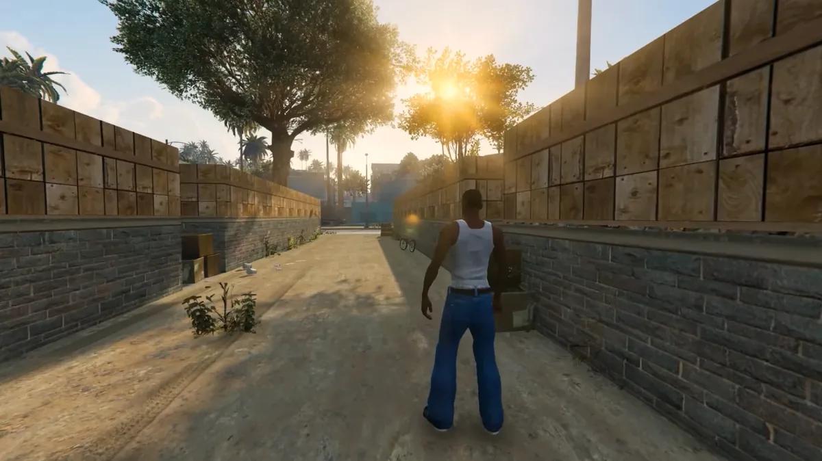 Pełna wersja GTA: San Andreas Experience jest przebudowywana w silniku RAGE z GTA 5