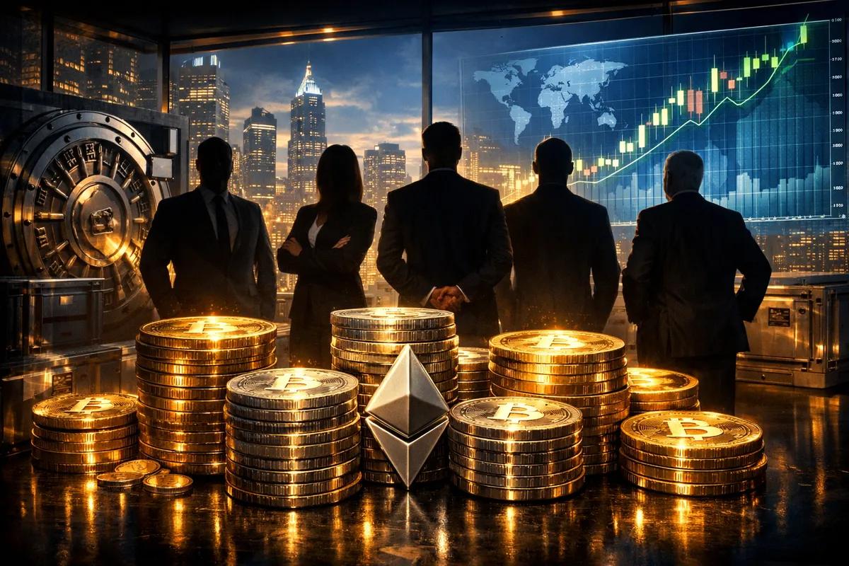 Korporacyjni giganci zwiększają akumulację kryptowalut