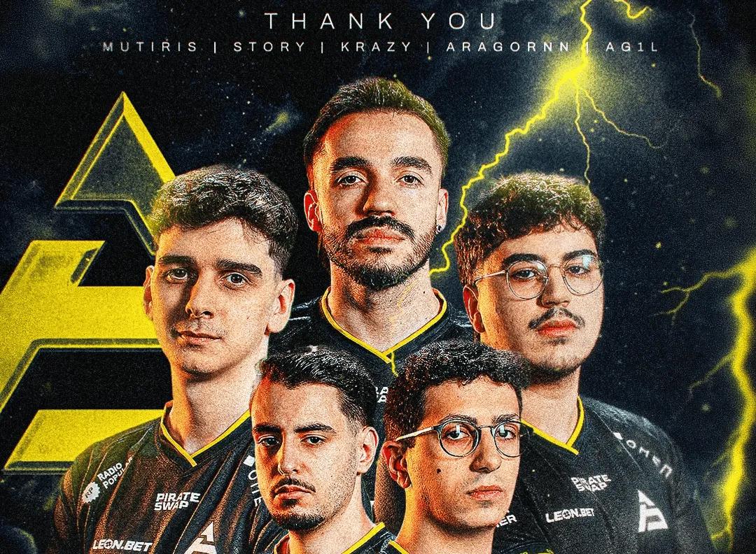 SAW sprzedaje swój skład CS2: MUTiRiS, aragornN i krazy dołączają do BC.Game Esports