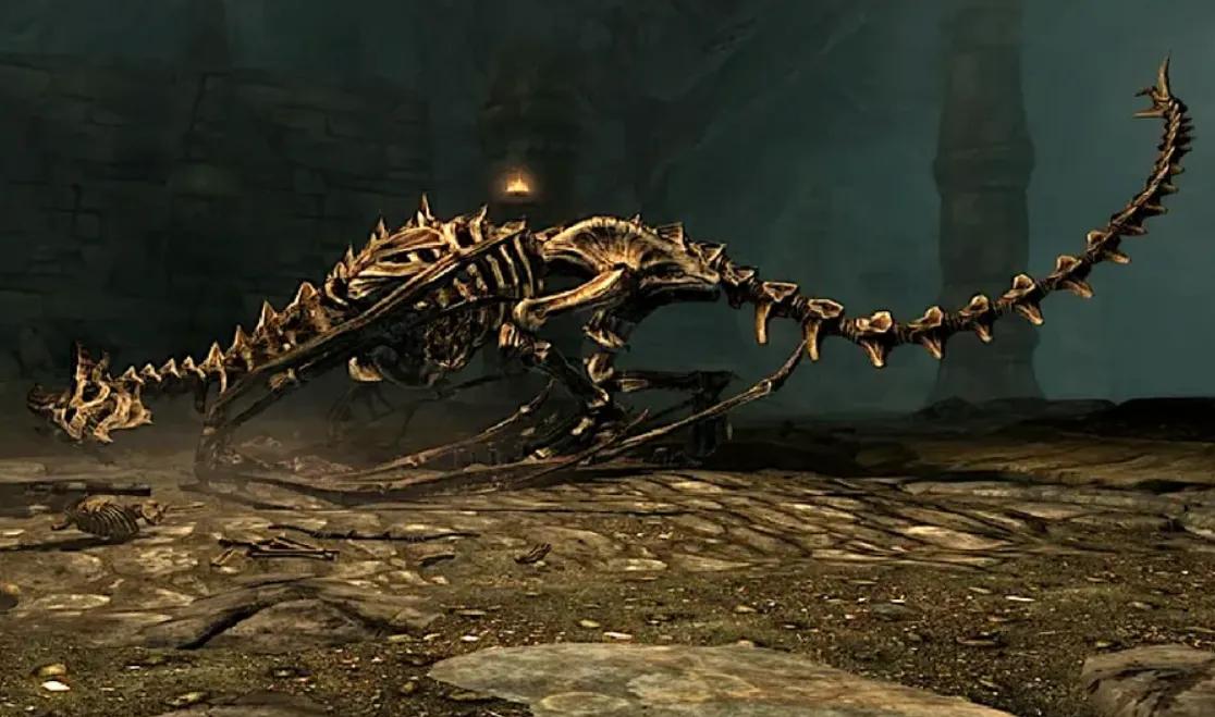 Fani śledzą obraz smoka ze Skyrim w odcinku Doktora Who