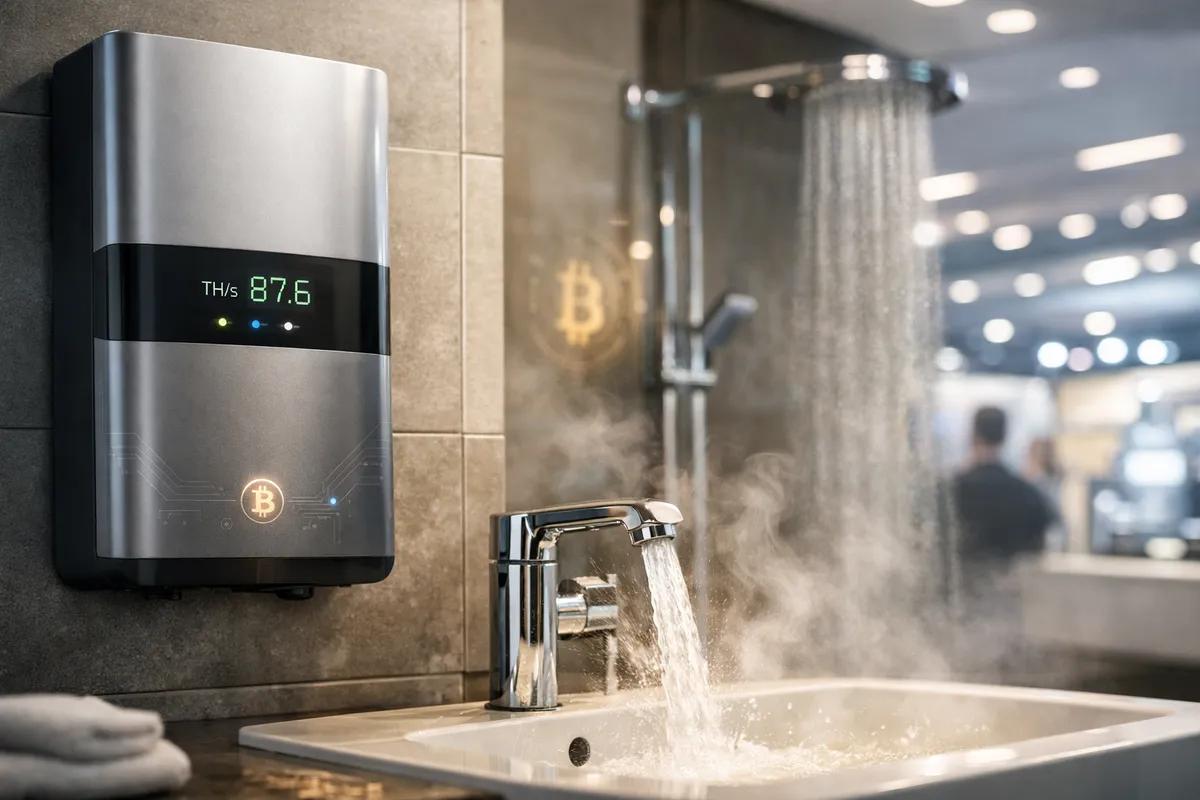 Górnictwo w łazience: Superheat prezentuje rewolucyjny podgrzewacz wody Bitcoin na targach CES 2026