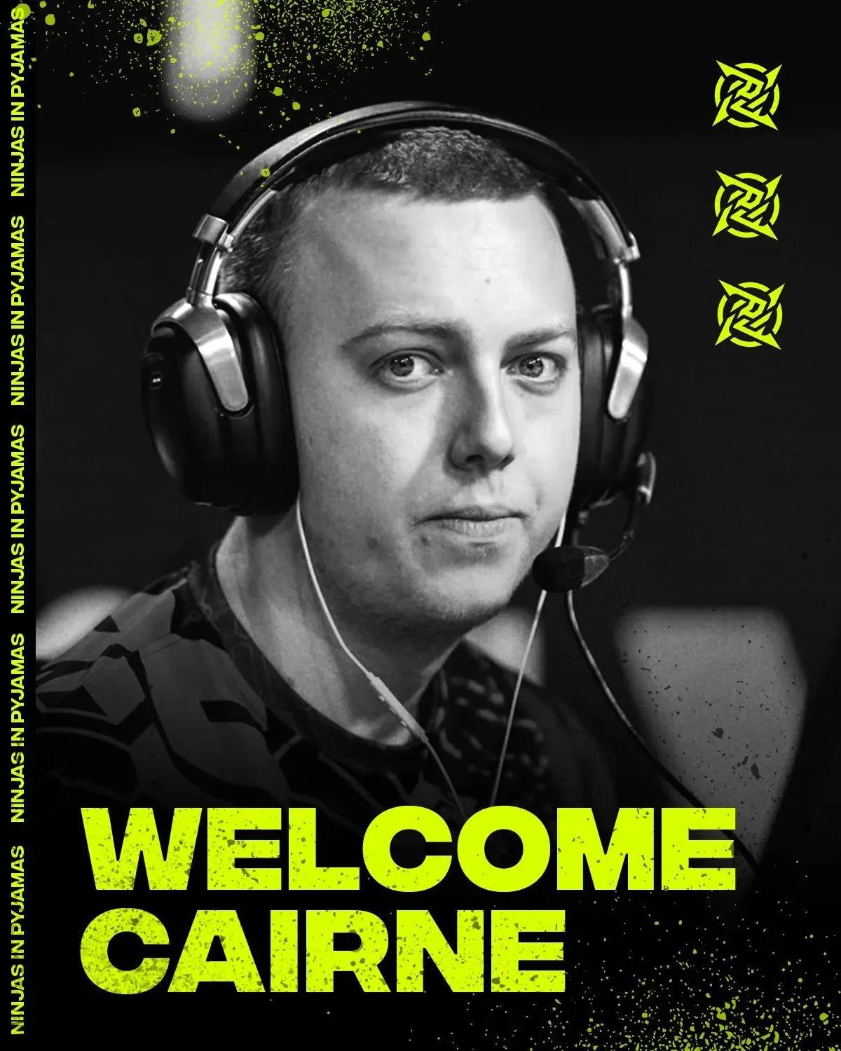 CS2: Ninjas in Pyjamas Sign Cairne