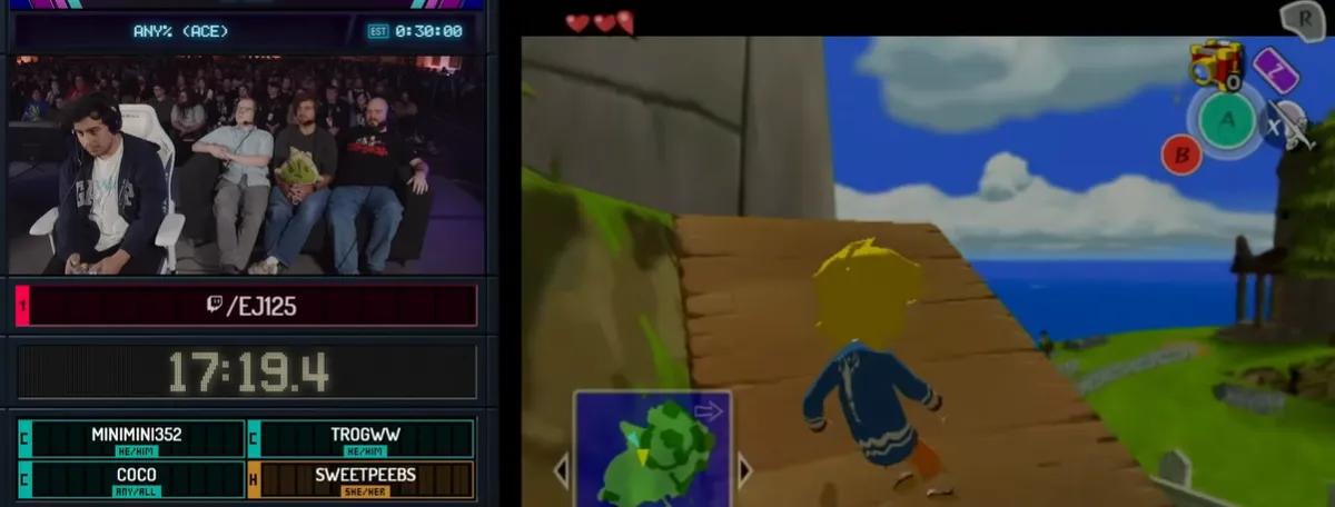 Dwadzieścia lat później nowa sztuczka pobiła rekord speedrunu Zelda: Wind Waker o połowę