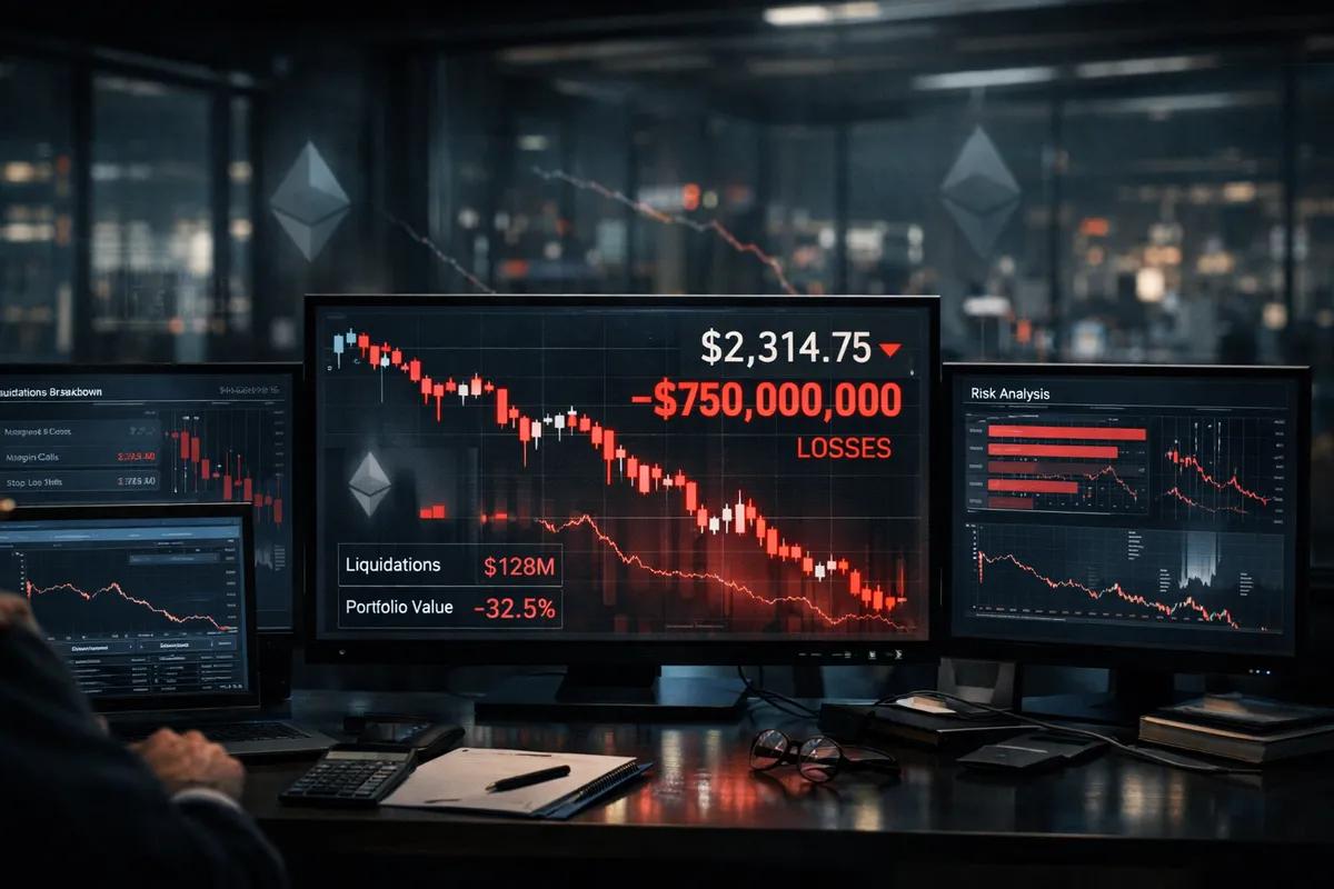 Fundusz hedgingowy Trend Research traci ~750 milionów dolarów na ETH