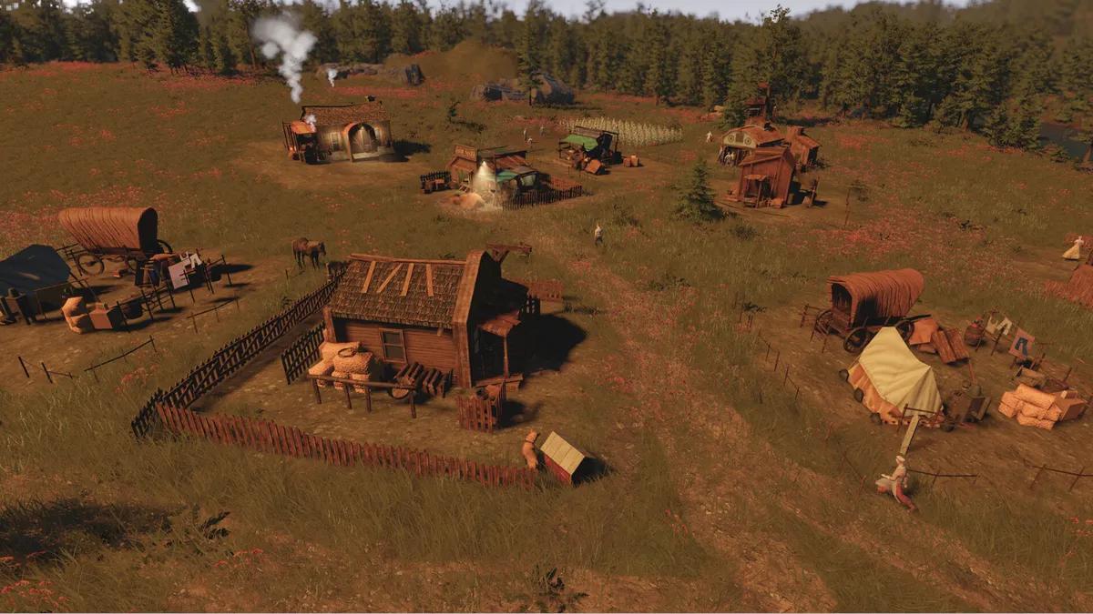 Wild West Pioneers oferuje darmową wersję demonstracyjną łączącą Dziki Zachód z symulacją kolonii