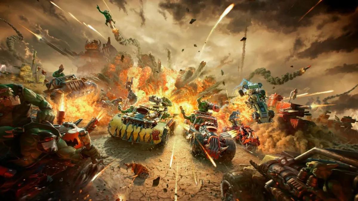 Warhammer 40,000: Speed Freeks nadchodzi na PS5 - Orky Combat Racing trafi na konsole w 2026 roku