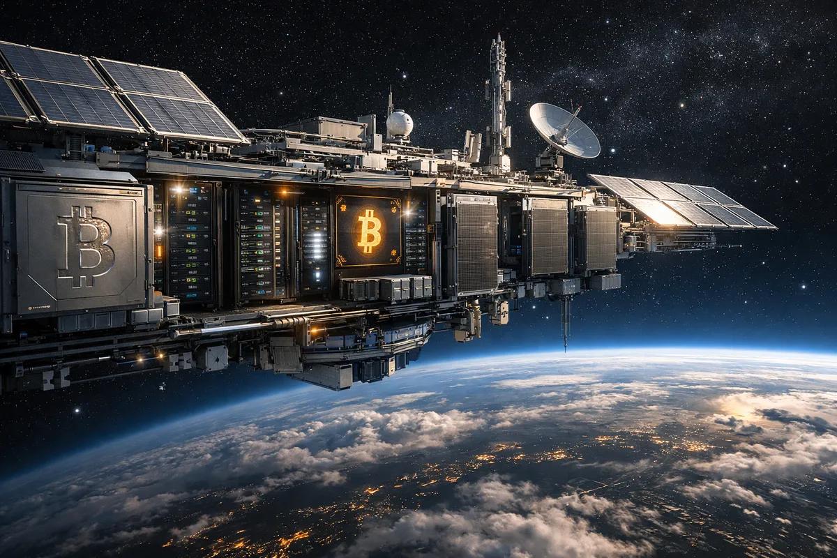 Starcloud planuje uruchomić orbitalne wydobycie bitcoinów jeszcze w tym roku