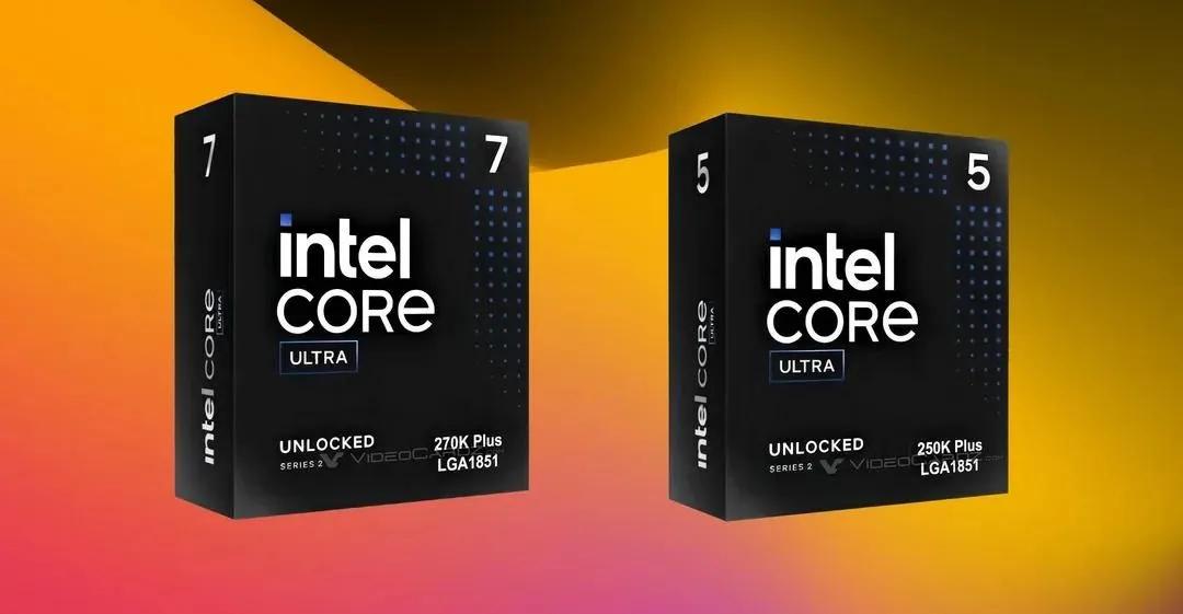 Intel wprowadza na rynek procesory Core Ultra 7 270K Plus i 5 250K Plus dla graczy