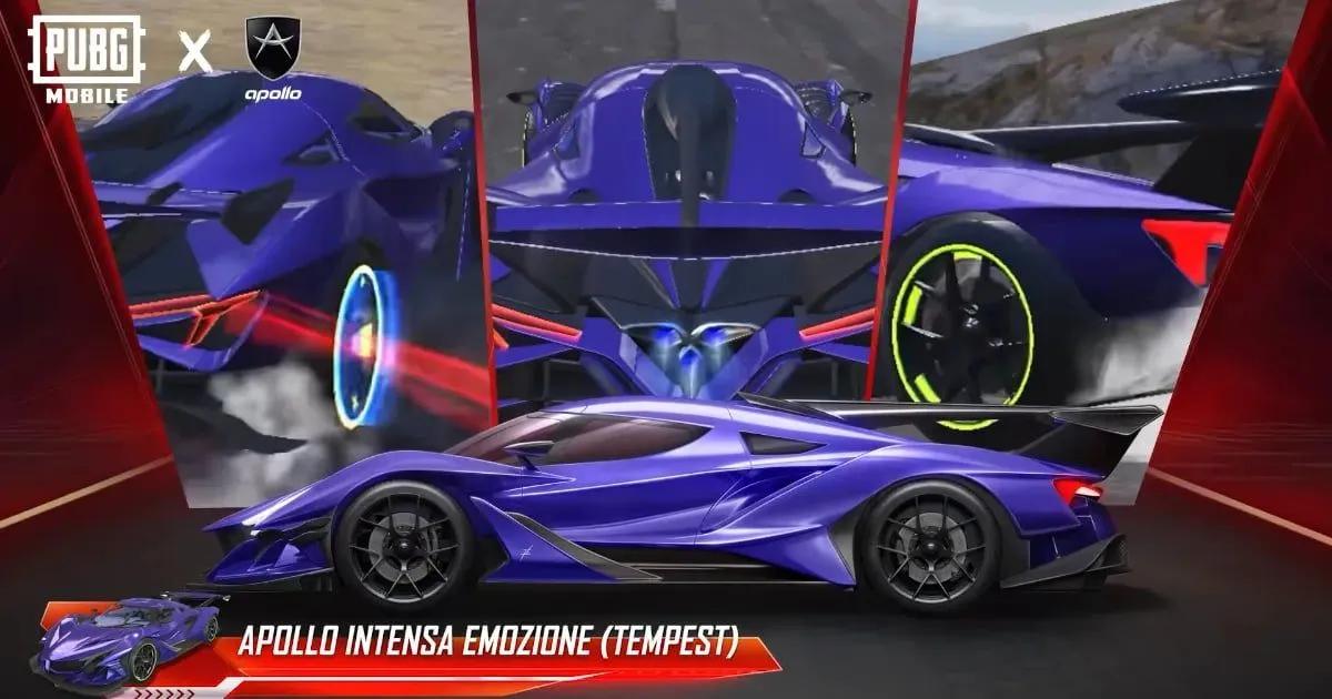 PUBG Mobile x Apollo Automobil wprowadza do gry ekskluzywne hipersamochody już w marcu