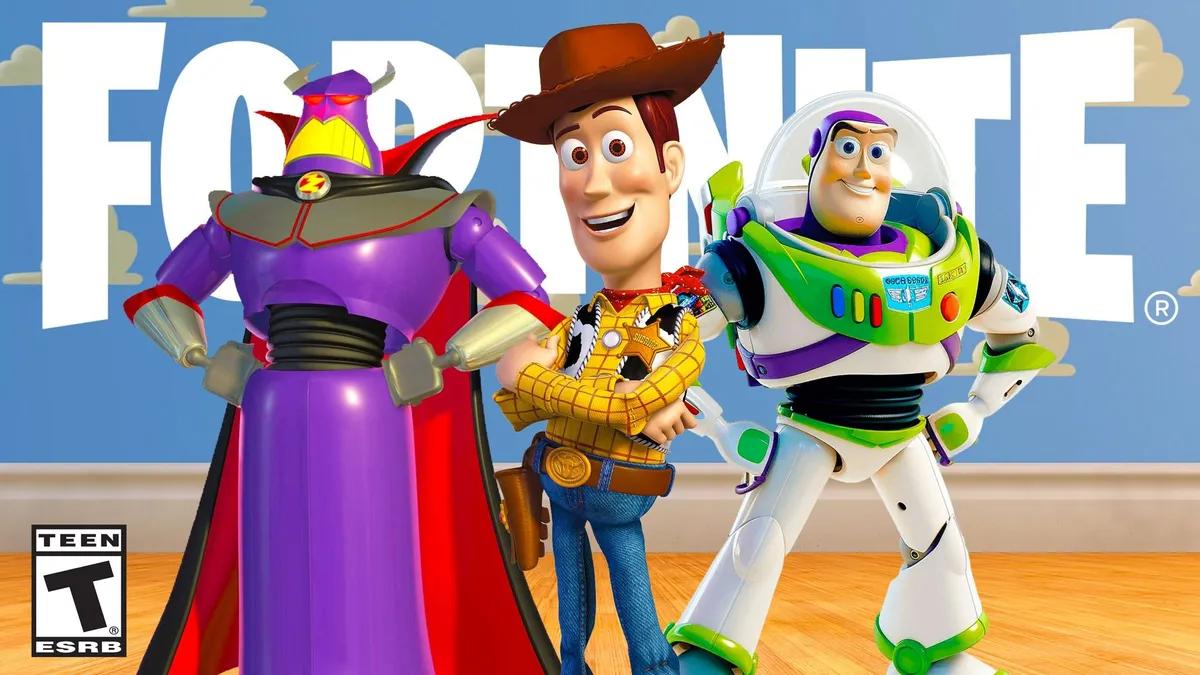 Wycieki z Fortnite zapowiadają crossover Toy Story z udziałem Woody'ego, Buzza i Zurga