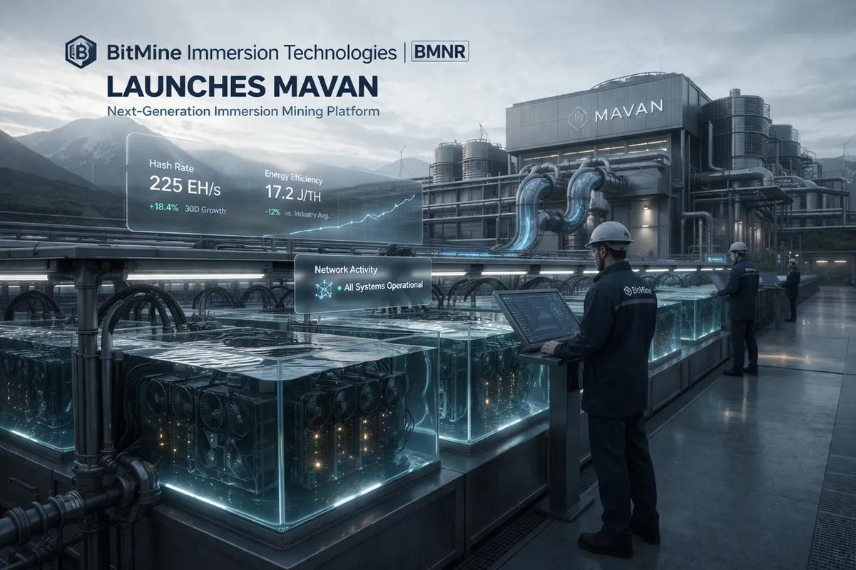 BitMine Immersion Technologies (BMNR) wprowadza na rynek MAVAN