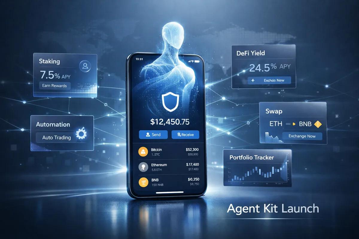 Trust Wallet wprowadza zestaw agentów