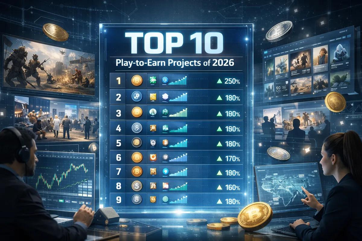 10 najlepszych projektów Play-to-Earn w 2026 roku