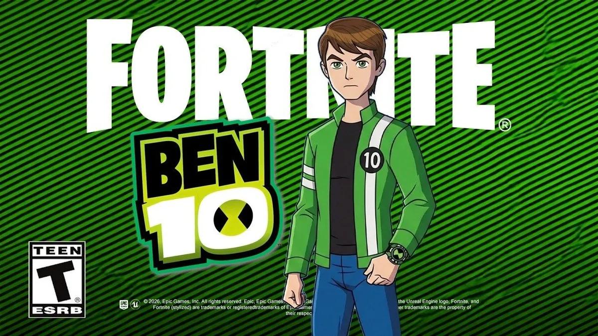 Fortnite x Ben 10 potwierdzone — Transformacje pojawią się w tym tygodniu