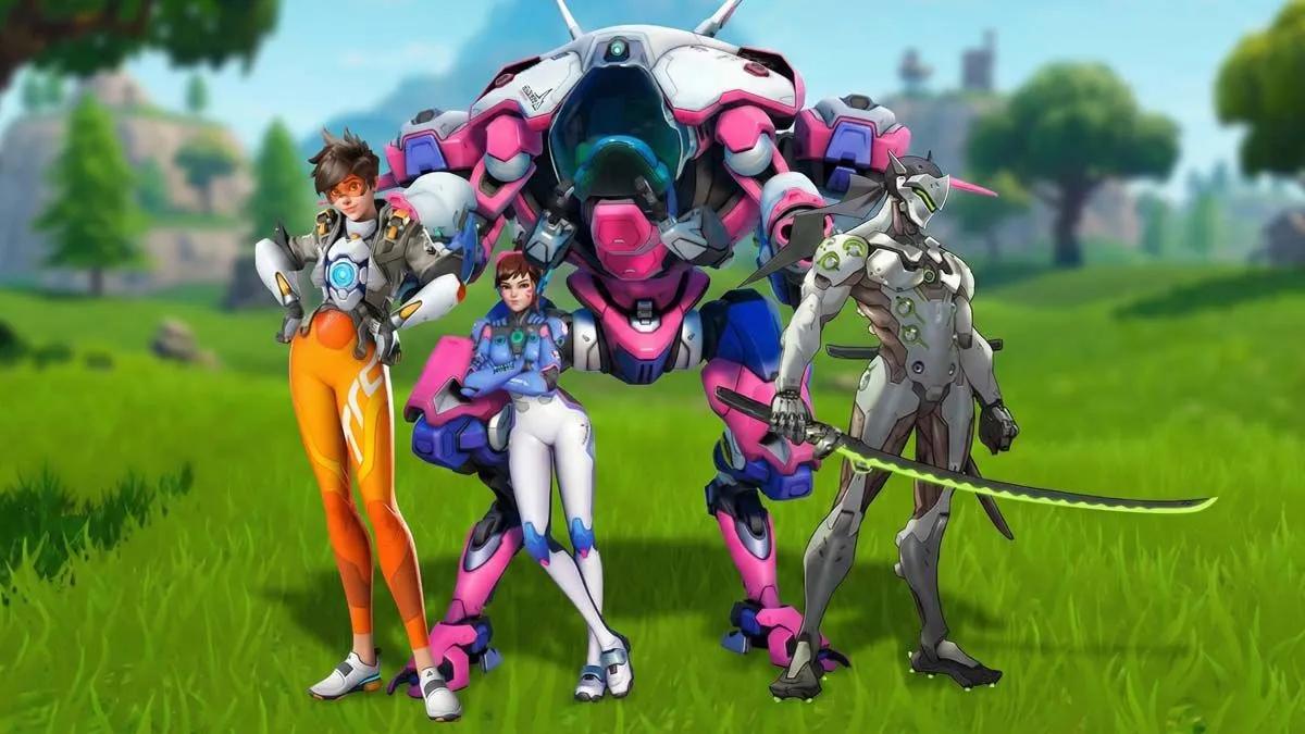 Zapowiedź połączenia Fortnite x Overwatch — na wyspie mogą pojawić się klasyczne mapy