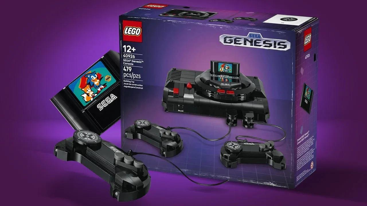 LEGO prezentuje kompaktowy zestaw Sega Mega Drive w stylu retro