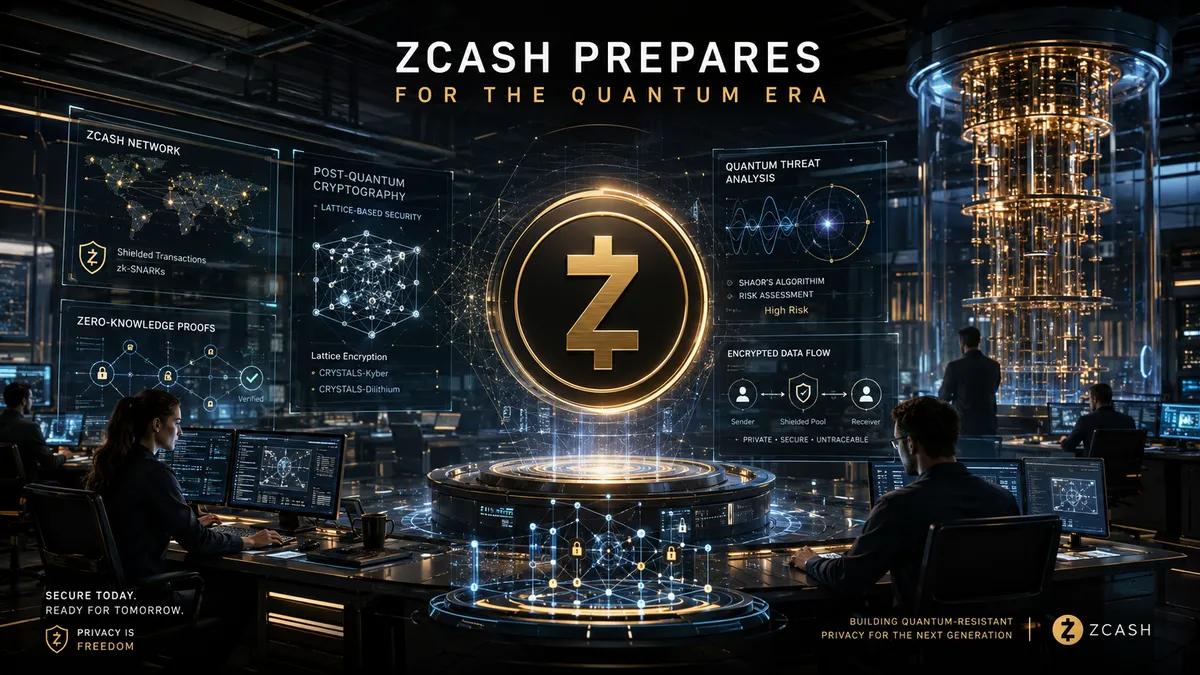 Zcash przygotowuje się do ery kwantowej