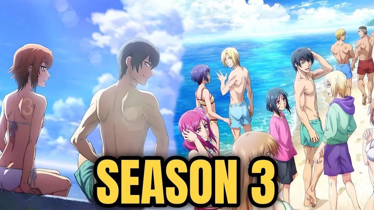 Trzeci sezon serialu Grand Blue z nowym plakatem przed premierą w lipcu 2026 r.