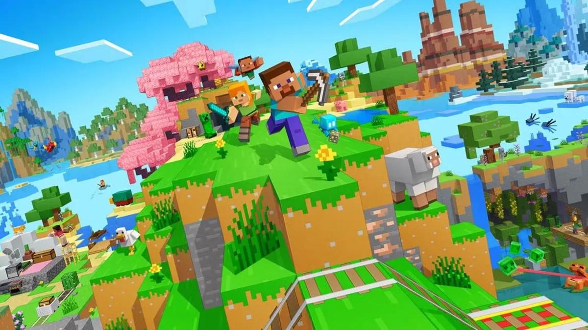 Minecraft ujawnia nowy biom „Pstrokaty Las” i tytuł kontynuacji filmu