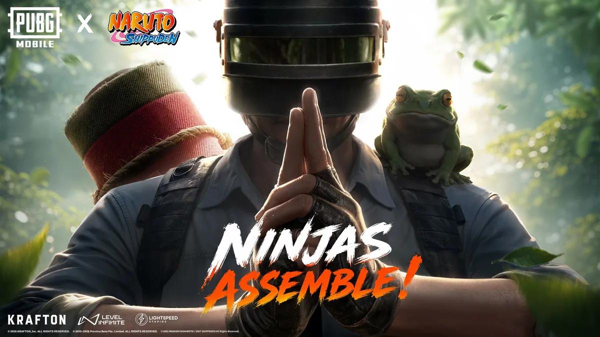 PUBG Mobile ogłasza współpracę z Naruto: Shippuden