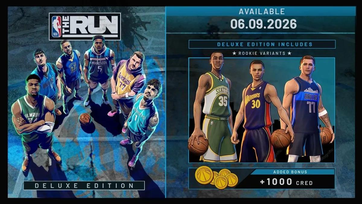 NBA THE RUN oficjalnie wydane - zręcznościowa koszykówka bez ograniczeń