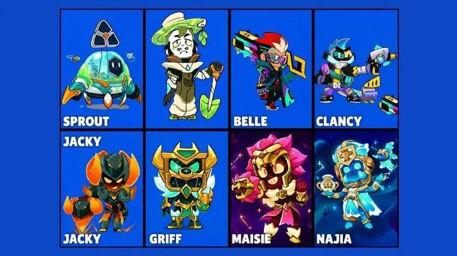 Ankieta Brawl Stars przedstawia potencjalne nowe skórki sezonowe