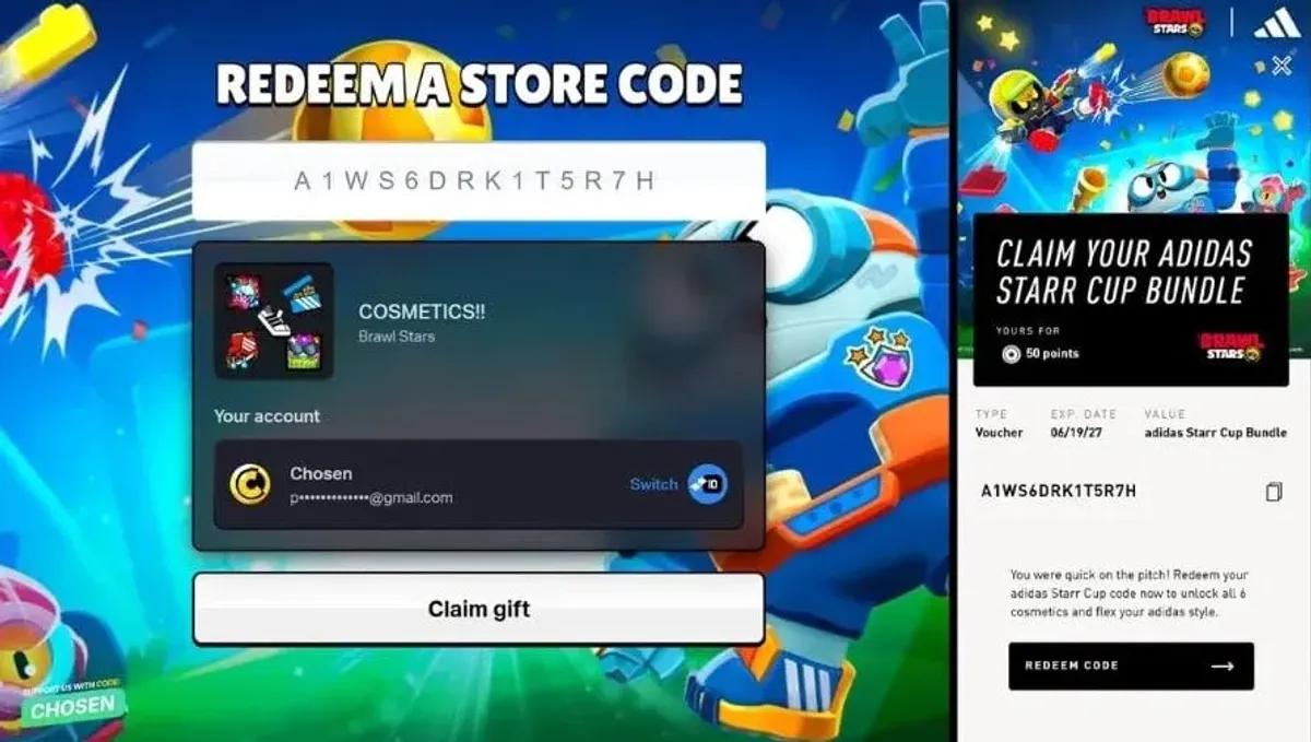 Brawl Stars rozdaje darmowe kosmetyki adidas podczas Mistrzostw Świata FIFA 2026
