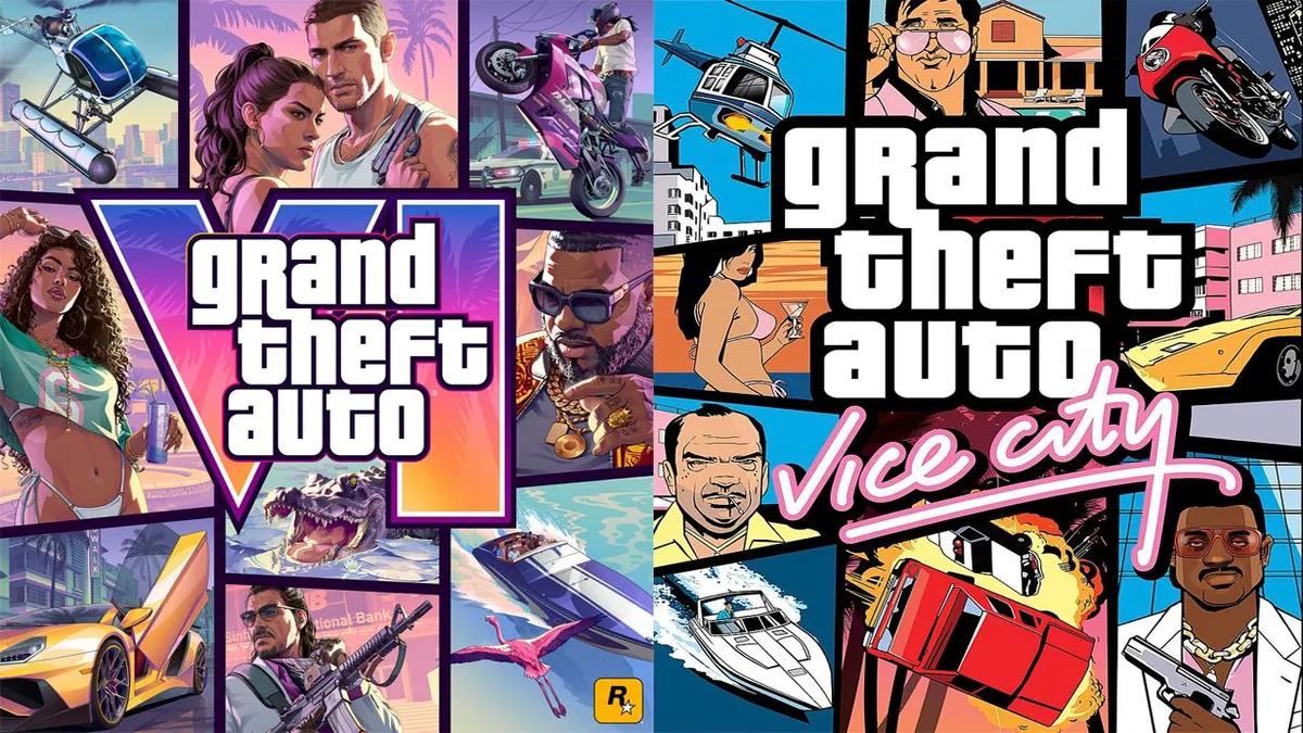 Fani zauważają podobieństwa między GTA 6 a okładkami GTA: Vice City