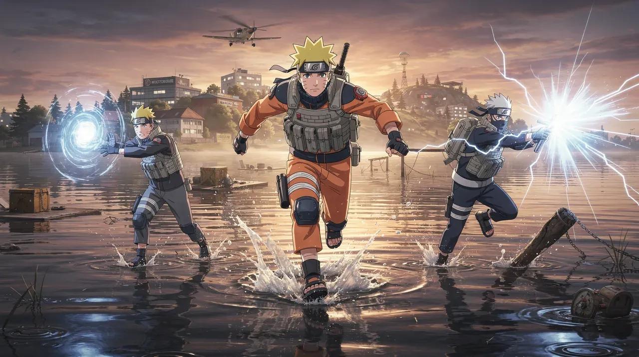 PUBG Mobile 4.5 przenosi Erangel do świata Naruto