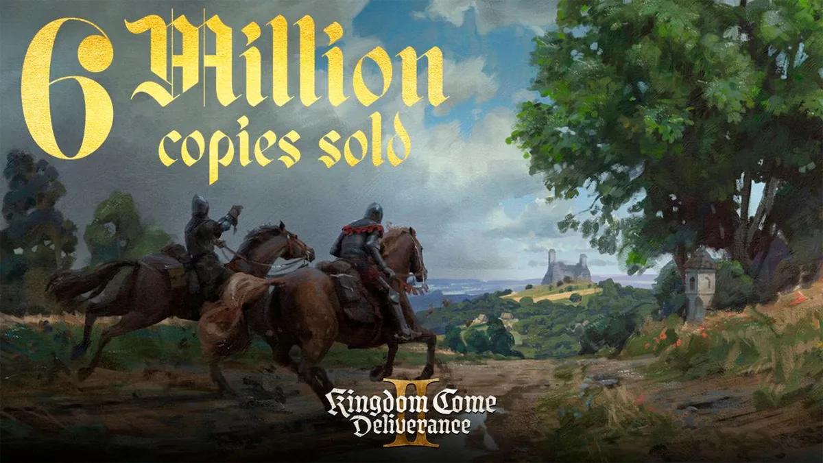 Warhorse Studios ogłosiło, że Kingdom Come: Deliverance sprzedało się w 6 milionach egzemplarzy