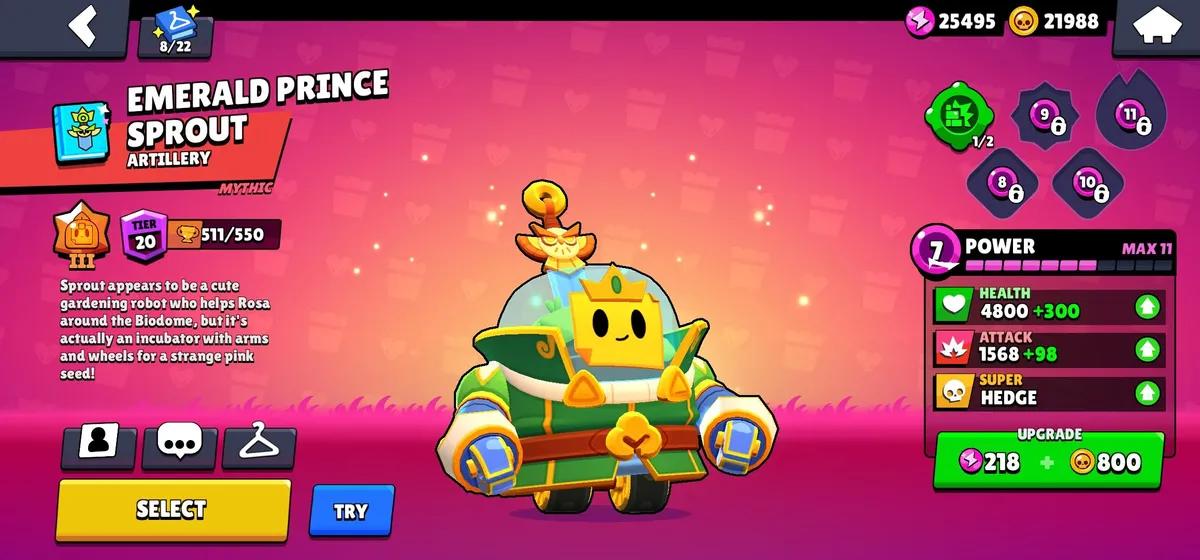 Brawl Stars ujawnia nowy wygląd Sprout po pozwie o naruszenie praw autorskich