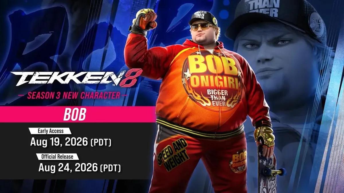 Bob powraca w 3. sezonie Tekkena 8, a Bandai Namco ujawnia zwiastun rozgrywki