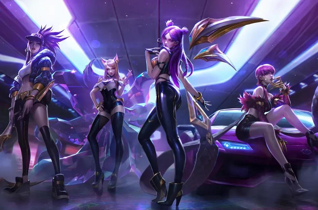 K/DA podobno powraca z nową muzyką i skórkami