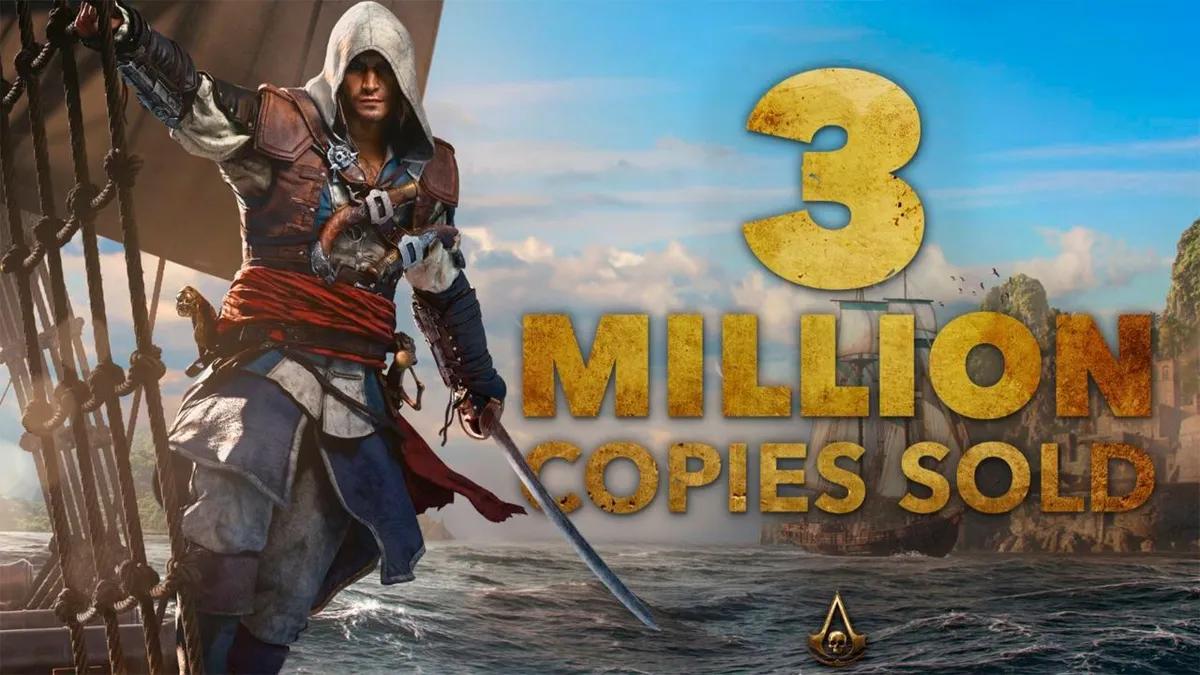 Wersja „Resynced” gry „Assassin’s Creed: Black Flag” osiągnęła kolejny kamień milowy — sprzedano 3 miliony egzemplarzy na całym świecie