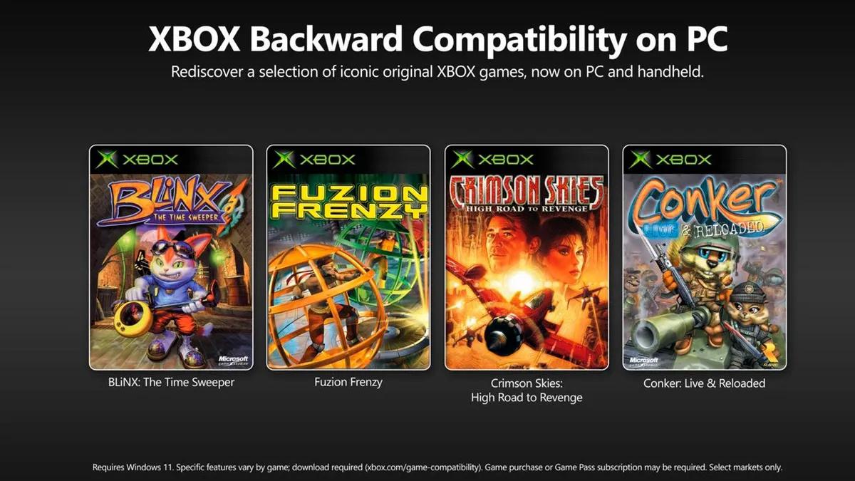 Xbox ogłosił wprowadzenie funkcji kompatybilności wstecznej na PC; na razie dostępne są cztery gry