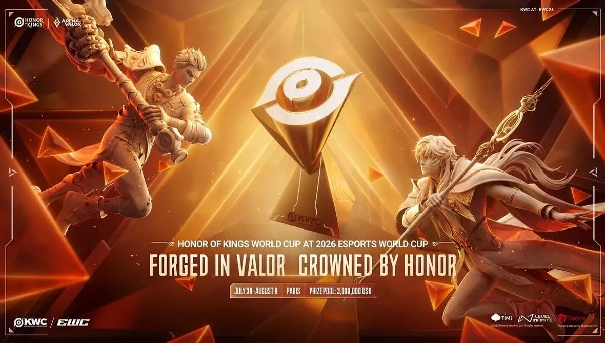 Mistrzostwa Honor of Kings Mid-Season Championship na EWC 2026 obejmują 20 drużyn i pulę nagród o wartości 3 milionów dolarów