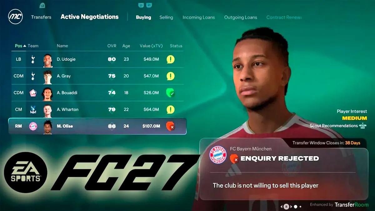 Electronic Arts ujawniło nowe szczegóły i ulepszenia trybu kariery w EA Sports FC 27