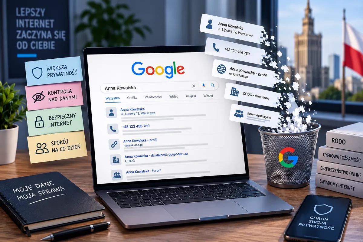 Jak skutecznie usunąć swoje prywatne dane z Google?