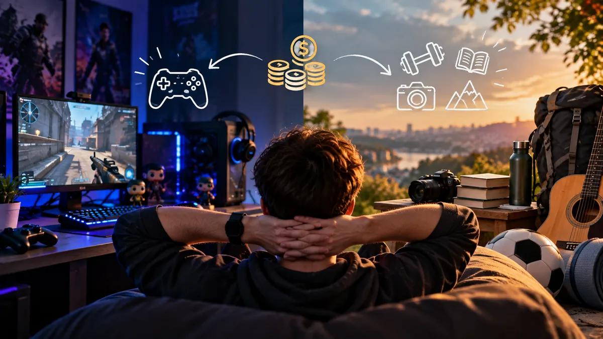 Czy posiadanie hobby poza graniem pomaga rozsądniej wydawać pieniądze na gry?