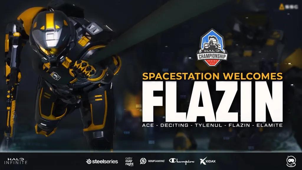 Flazin został czwartym graczem Spacestation Gaming