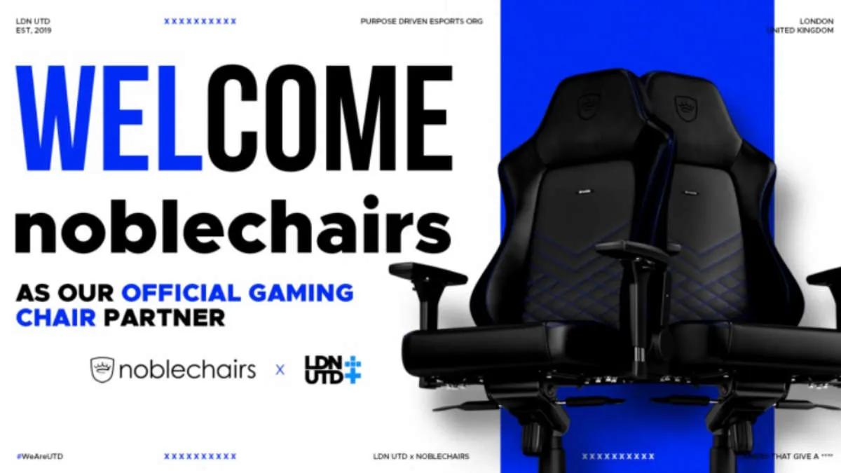 LDN UTD ogłasza partnerstwo z noblechairs