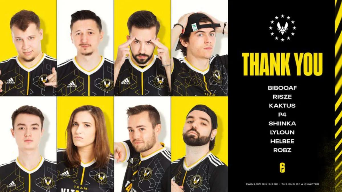 Team Vitality odchodzi Rainbow Six