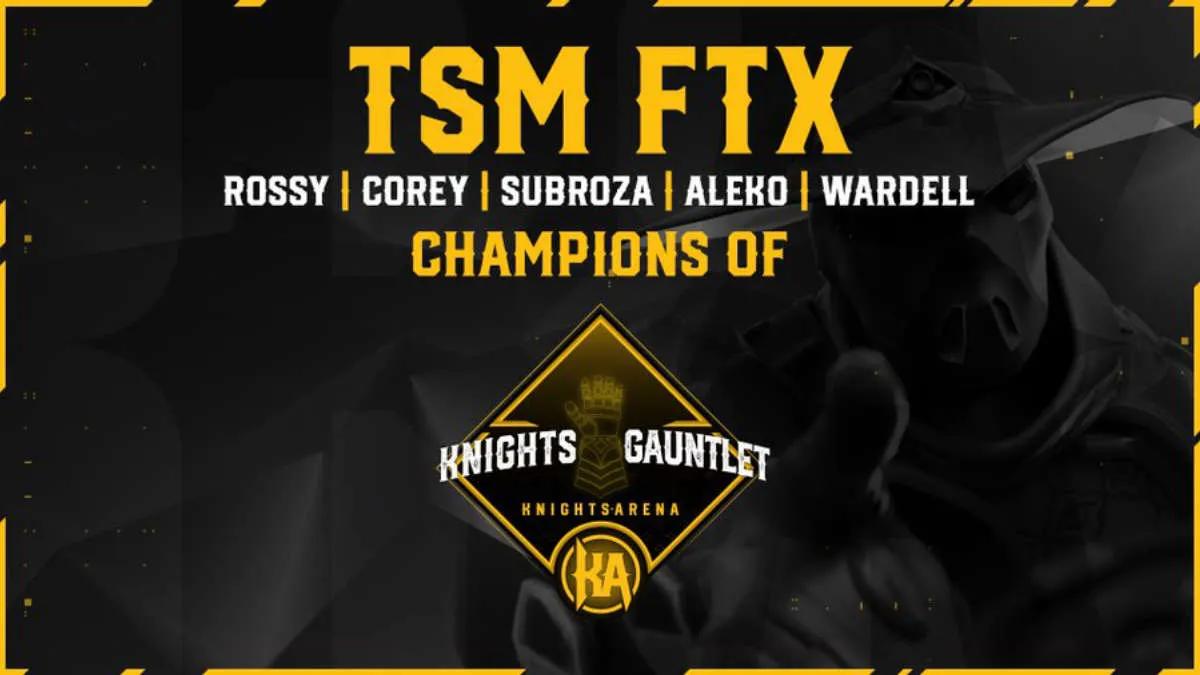 TSM został zwycięzcą Knights Arena Monthly Gauntlet 2022: February