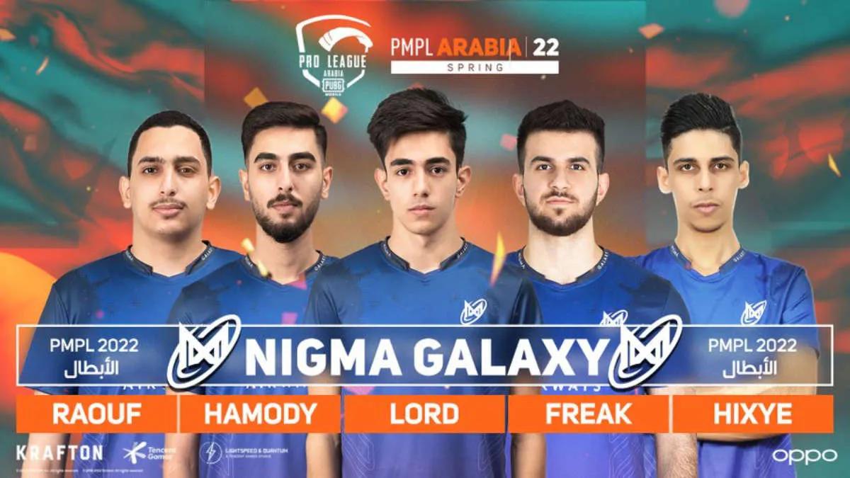 Nigma Galaxy został mistrzem PUBG Mobile Pro League - Arabia Spring 2022