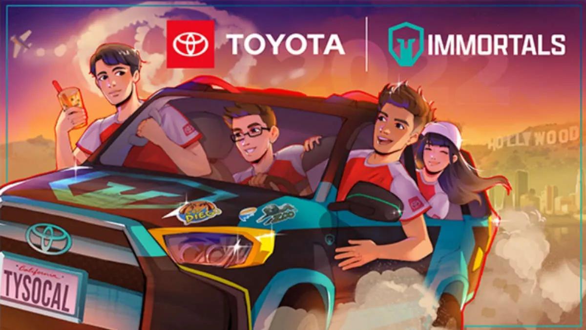 Immortals rozszerzone partnerstwo ze Stowarzyszeniem Dealerów Toyota