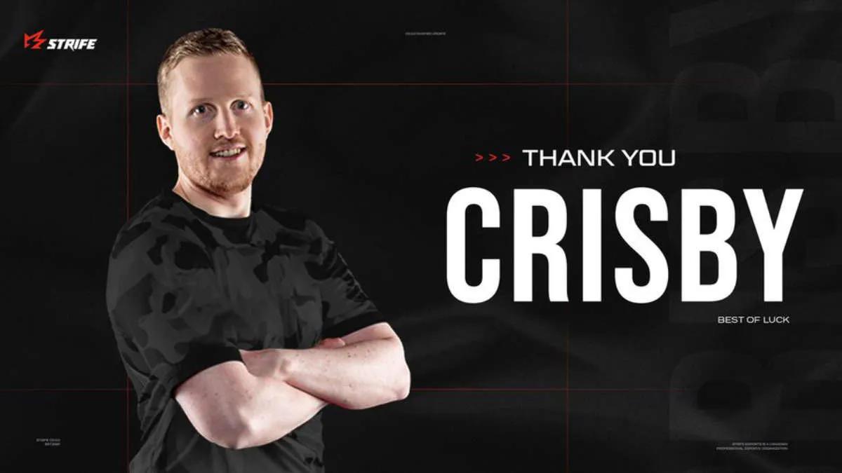 crisby odszedł jako trener Strife Esports